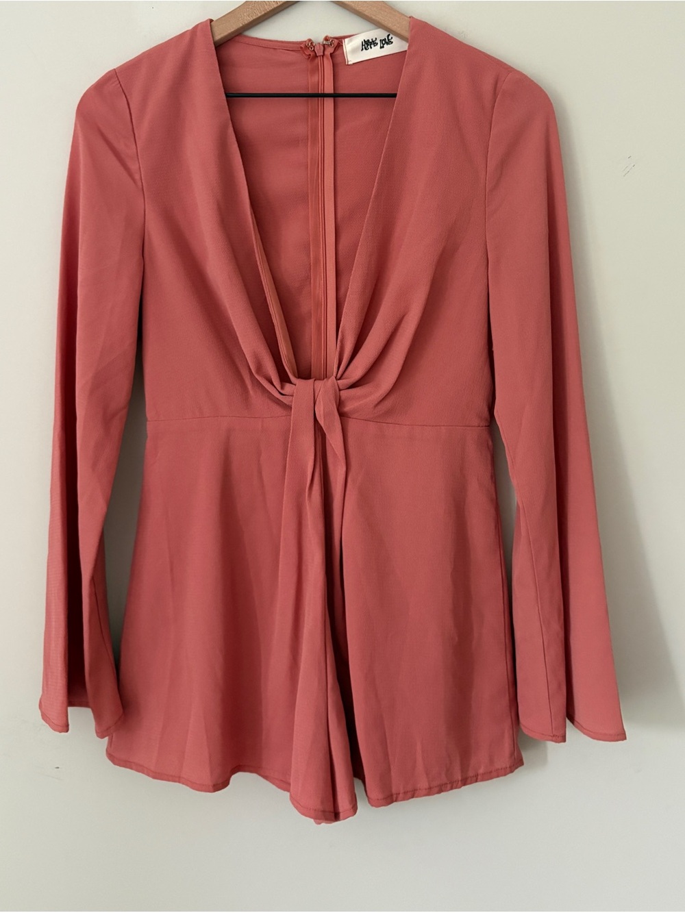 Hippie Love Long Sleeve Romper - S